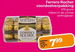 Trekpleister Ferrero Rocher voordeelverpakking aanbieding