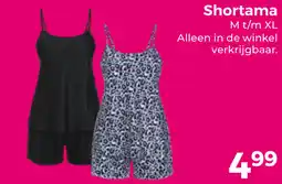 Trekpleister Shortama aanbieding