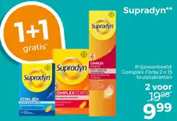 Trekpleister Supradyn aanbieding