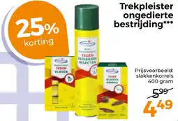 Trekpleister Trekpleister ongedierte bestrijding aanbieding