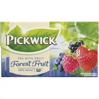 Jumbo Pickwick Bosvruchten Fruit Thee 20 Stuks aanbieding