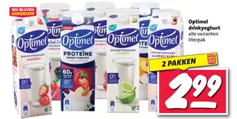 Nettorama Optimel drinkyoghurt aanbieding