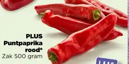 PLUS Plus Puntpaprika Rood aanbieding