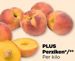 PLUS Plus Perziken aanbieding