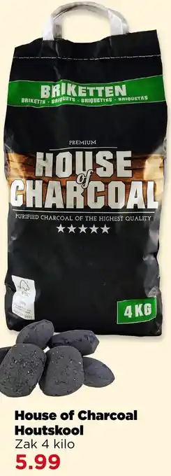 PLUS House of Charcoal Houtskool aanbieding