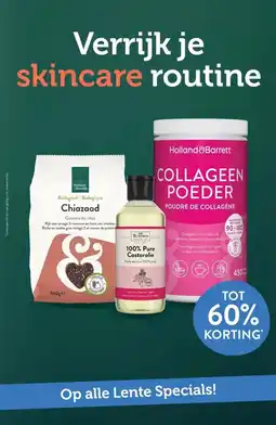 Holland & Barrett Verrijk je skincare routine aanbieding