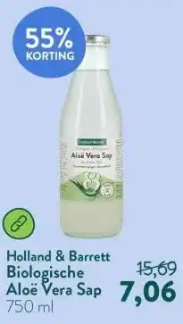 Holland & Barrett Biologische Aloë Vera Sap aanbieding