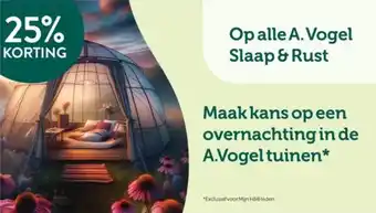 Holland & Barrett 25%KORTING Op alle A. Vogel Slaap & Rust aanbieding