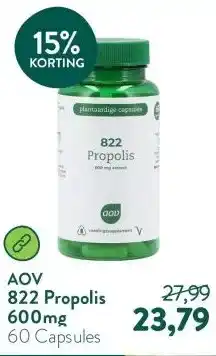 Holland & Barrett 822 Propolis 600mg aanbieding