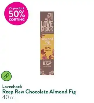 Holland & Barrett Reep Raw Chocolate Almond Fig aanbieding