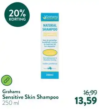 Holland & Barrett Sensitive Skin Shampoo aanbieding