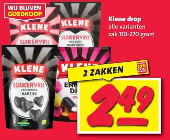 Nettorama Klene drop aanbieding