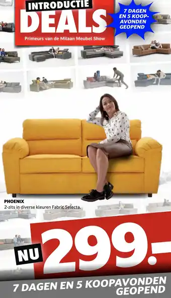 Seats and Sofas PHOENIX aanbieding