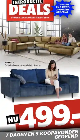 Seats and Sofas MANILLA aanbieding