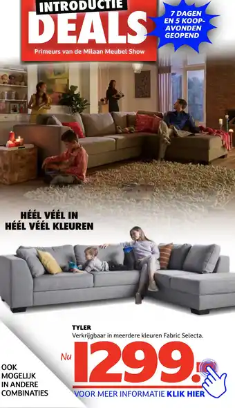 Seats and Sofas TYLER aanbieding