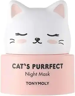 Amazon TONYMOLY Crème de Nuit Hydratation Profonde Cat's Purrfect Night Mask 50ml aanbieding