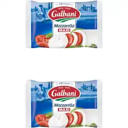 Albert Heijn Galbani Maxi Mozzarella 2-pack aanbieding