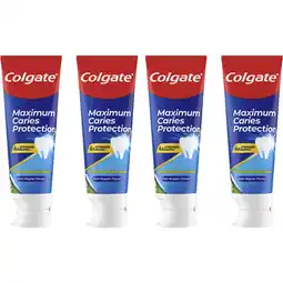Albert Heijn Colgate Anti-Caries Tandpasta 4-pack aanbieding