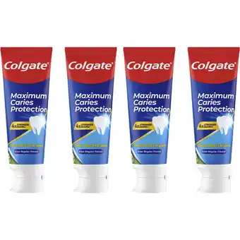 Albert Heijn Colgate Anti-Caries Tandpasta 4-pack aanbieding