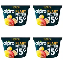 Albert Heijn Alpro Protein tropical 4-pack aanbieding