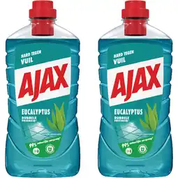 Albert Heijn Ajax Allesreiniger Eucalyptus 2-pack aanbieding