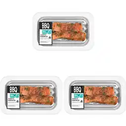 Albert Heijn AH BBQ zalmspies volumepack aanbieding