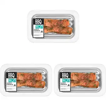 Albert Heijn AH BBQ zalmspies volumepack aanbieding
