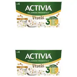 Albert Heijn Activia Yoghurt granen 2-pack aanbieding
