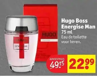 Kruidvat Hugo Boss Energise Man 75ml aanbieding