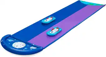 Amazon Waterglijbaan Bestway Verschuifbaar Dubbel 488 x 138 cm aanbieding