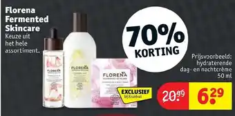 Kruidvat Florena Fermented Skincare aanbieding