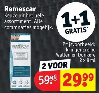 Kruidvat Remescar aanbieding