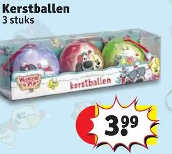 Kruidvat Kerstballen aanbieding