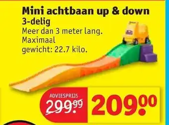 Kruidvat Mini achtbaan up & down aanbieding