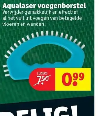 Kruidvat Aqualaser voegenborstel aanbieding