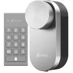 MediaMarkt Ezviz Dl01 Pro+dl01cp+a3（kit） Slim Slot Zilver aanbieding