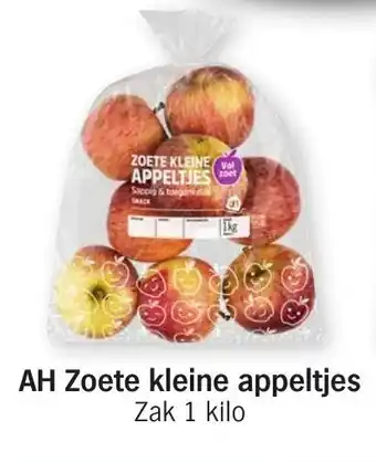 Albert Heijn AH Zoete kleine appeltjes Zak 1 kilo aanbieding