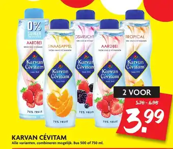 Dekamarkt Karvan Cevitam 2*500-750 ml aanbieding