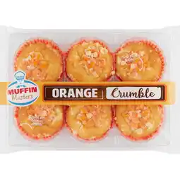 Jumbo Muffin Masters Orange Crumble 270 g aanbieding