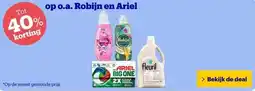 Bol.com op o.a. Robijn en Ariel aanbieding