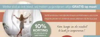 Roobol OP EEN SELECTIE INBETWEENS & VITRAGES aanbieding