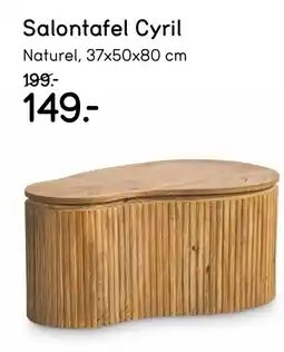 Leen Bakker Salontafel Cyril aanbieding