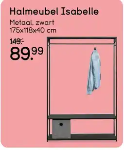 Leen Bakker Halmeubel Isabelle aanbieding