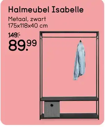 Leen Bakker Halmeubel Isabelle aanbieding
