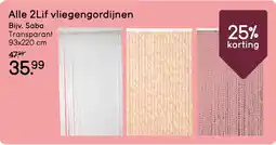Leen Bakker Alle 2Lif vliegengordijnen aanbieding