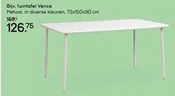 Leen Bakker Tuintafel vence aanbieding