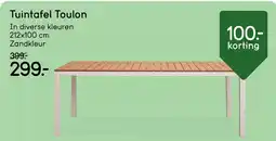 Leen Bakker Tuintafel Toulon aanbieding
