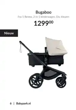 Babypark Bugaboo aanbieding