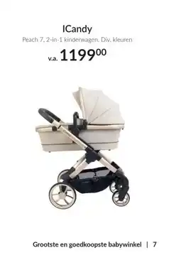 Babypark ICandy aanbieding