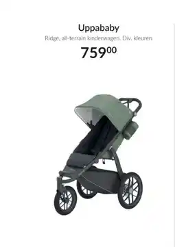 Babypark Uppababy aanbieding